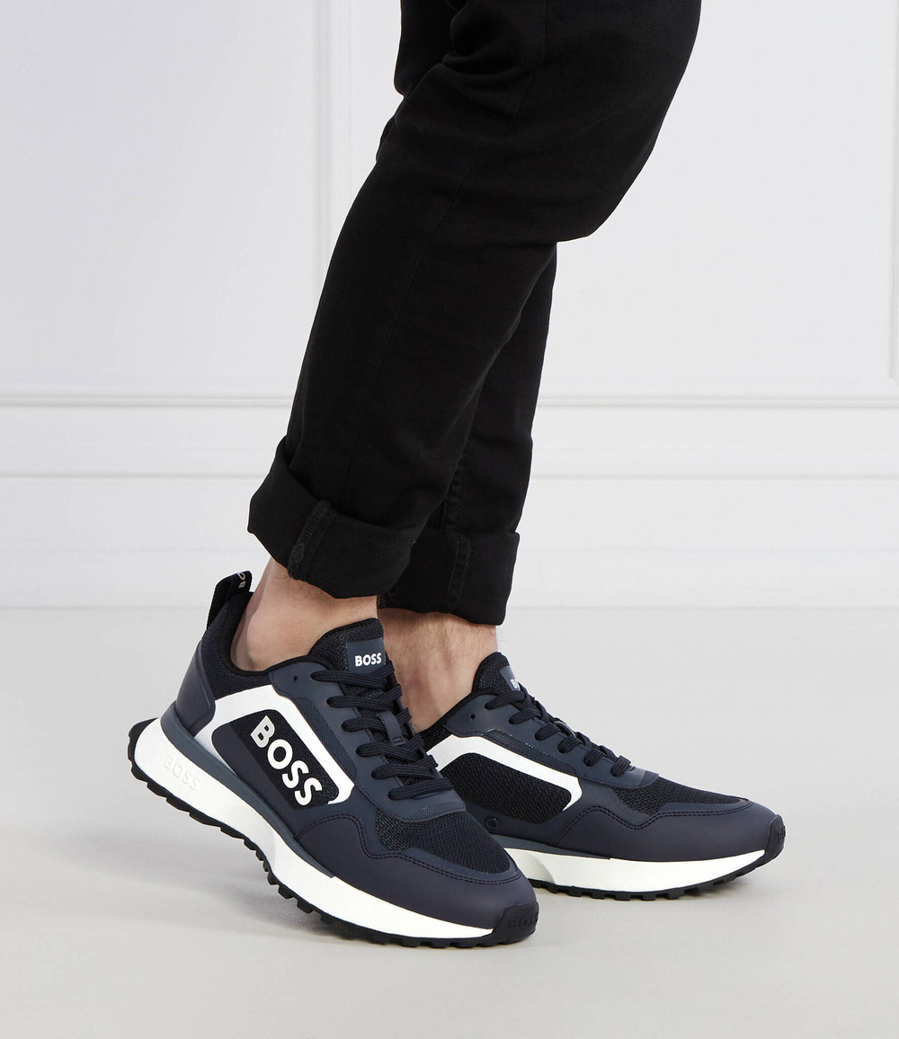 Кроссовки Jonah_Runn_merb BOSS BLACK - темно-синий(50517300)