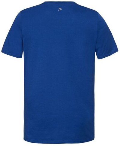 Футболка для мальчика теннисная Head Club Chris T-Shirt JR - royal blue
