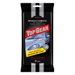 Салфетки влажные Top Gear для стекол, зеркал, фар 30шт