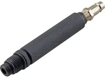 Переходник для подачи сжатого воздуха в цилиндр ДВС через свечное отверстие, ZIPMEND