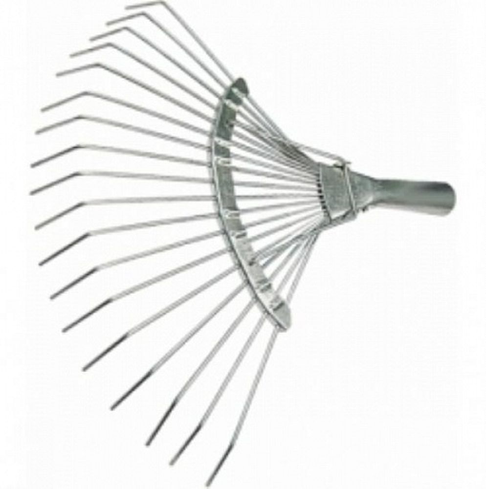 Грабли веерные проволочные крашеные 18 зуб