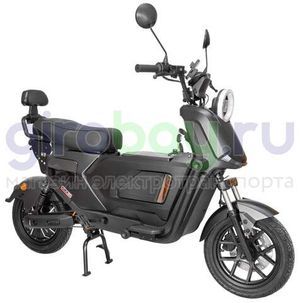Электроскутер SAIGE GT1 ( 1500W ) 60V/50Ah - Черный фото №5