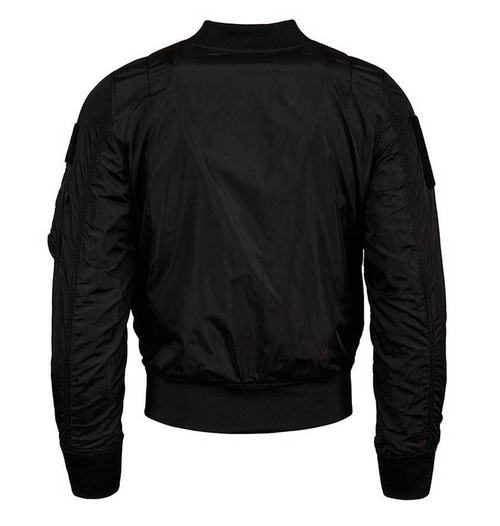 Куртка Бомбер L-2B Flex Alpha 2017 (черная - black)