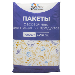 Пакеты фасовочные ПНД 24х37см 7мкм "Идеал" (1/10шт)