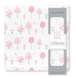 SwaddleDesigns Пеленка муслиновая - Pink Thicket