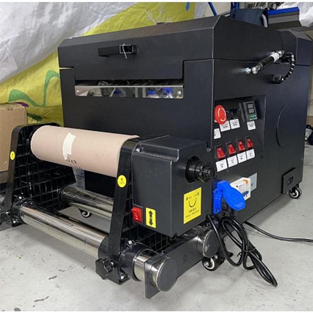 Комплекс трансферной печати на ткани Colors DTF, XP600*2шт, 30см (FlexiPrint),сушка-конвейер