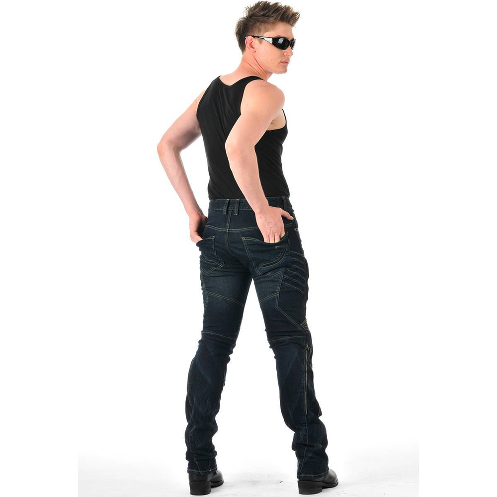 Мотоджинсы с защитой Maxler Jean Men MJ-1511