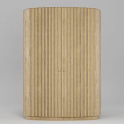 Шкаф для одежды двухдверный Эклипс (натуральный дуб), 146x210x60 см