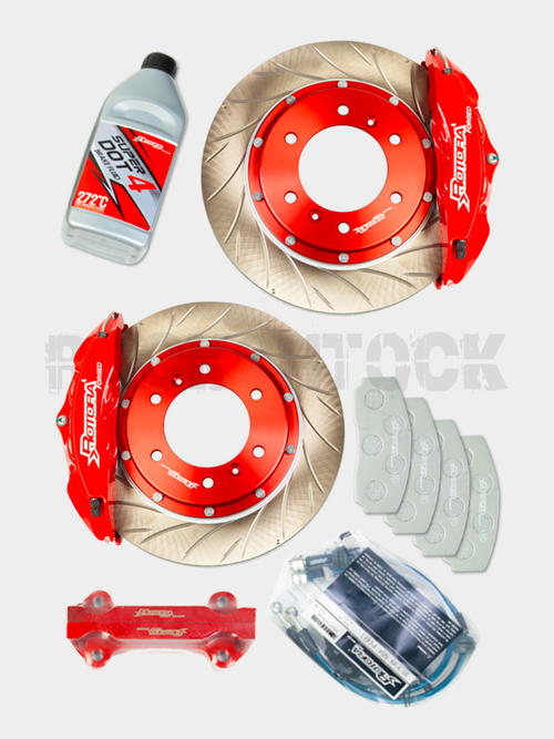 Тормозная система 4-поршневая Rotora Tank300 задняя ось