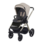 Детская коляска 3 в 1 Espiro Miloo 2025 и автокресло Pi Gray blue 219 white pearl / Серый/синий (Gray blue 103)