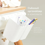 Комплект детской мебели LITEN «ЛИТЕН»: стол и стул, Белый