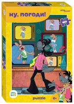 Пазл 160эл. "Ну, погоди!" (С/м) (Степ пазл)