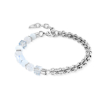 Браслет Coeur de Lion White-Silver 3022/30-1417