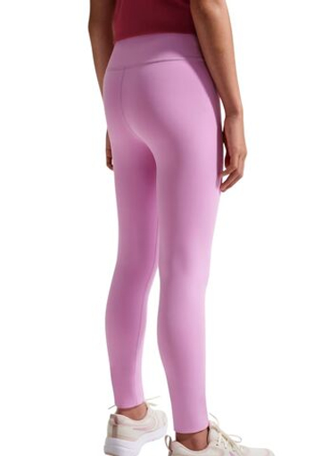 Брюки для девочки теннисные Nike Kids One Dri-Fit Tight - light magenta/white