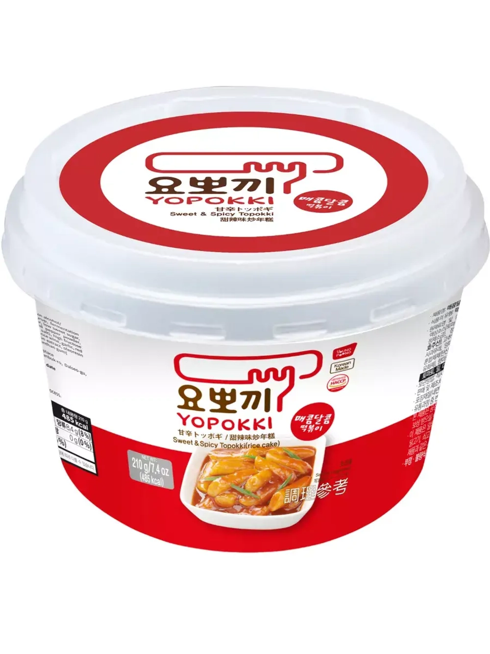 Рисовые клецки Токпокки в сладко-остром соусе 210 г