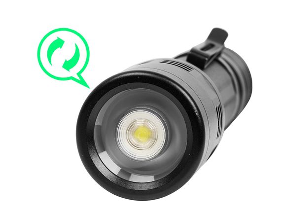 Фонарь подствольный Ручной фонарь Skywoods WILD 2500 люмен, USB-Type C, холодный свет, IP67