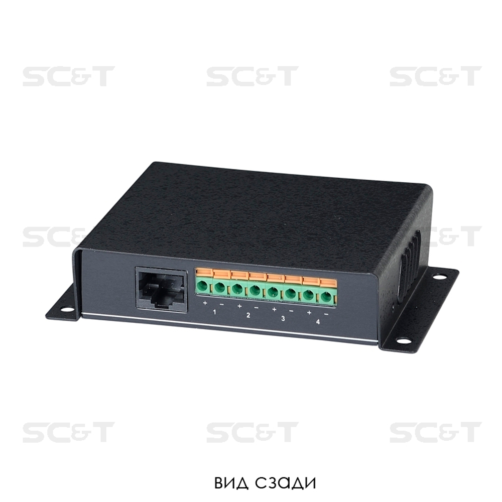 SC&T TTP414HD Пассивный 4-канальный приёмопередатчик HDCVI/HDTVI/AHD