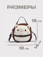 Сумка мягкая игрушка Pusheen Cat сумочка Кот Пушин