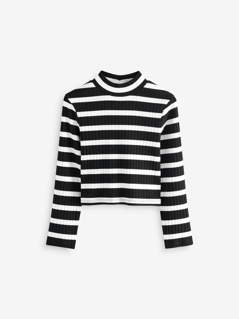 Лонгслив для девочки Next N94-120, 3 шт., Черный, Белый, Молочный