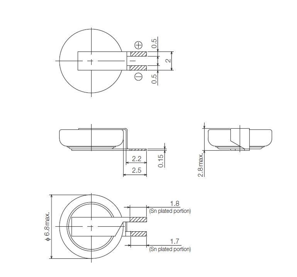 Аккумулятор MS621T FL11E Seiko
