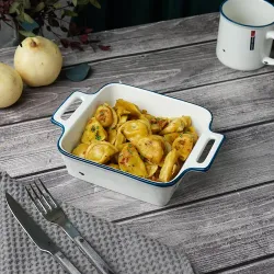 Блюдо прямоугольное 22*16,9 см h5,2 см 900 мл с ручками Bakery Fusion P.L. Proff Cuisine [2]
