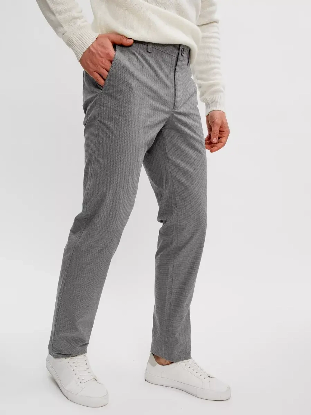 Брюки прямые чинос классические