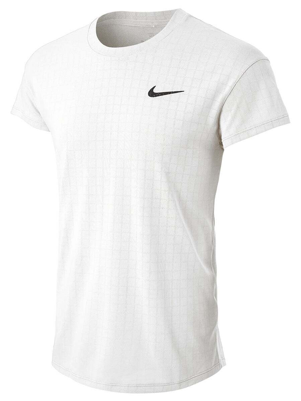 Мужская теннисная футболка Nike Court Breathe Slam Top Melbourne - white/black