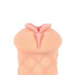 Телесный мастурбатор-вагина 16см с двойным слоем материала Kokos Elegance.002