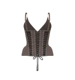 Корсет шнурованный, Серый