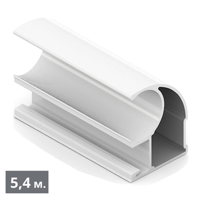 ЭКО Вертикальный профиль C (5,40 м) белый глянец (RAL) (AE0704) Aristo (Акция)