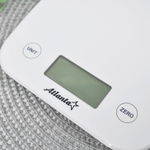 Весы кухонные электронные до 5кг, LED-дисплей, ATH-6198 (white)