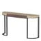 Консоль 4606, 150х84 см, дерево, металл, экокожа
