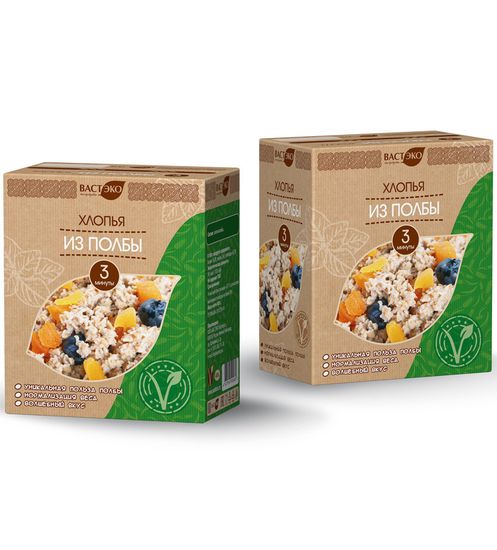 Хлопья из полбы, 400 гр.