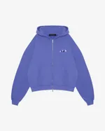 Худи Bruler d'Amour Zip Jardin de Lavande фиолетовое