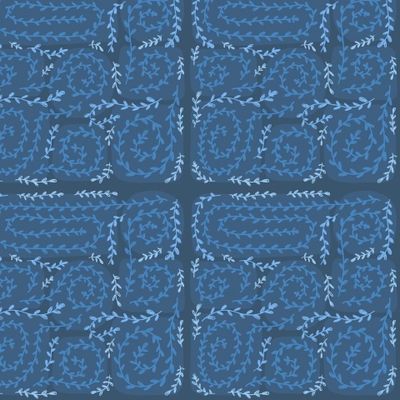 Тёмно-голубые листья