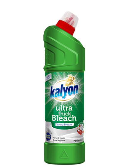KALYON УЛЬТРАГИГИЕНИЧЕСКИЙ ОТБЕЛИВАТЕЛЬ - ВЕСЕННИЙ БРИЗ  750 мл x 12