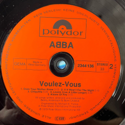 Винтажная виниловая пластинка LP ABBA АББА Voulez Vous (Germany 1979) I Have A Dream