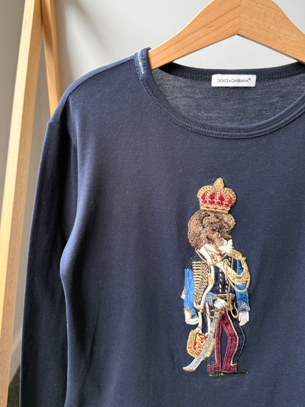 Хлопковый лонгслив Dolce & Gabbana, 116