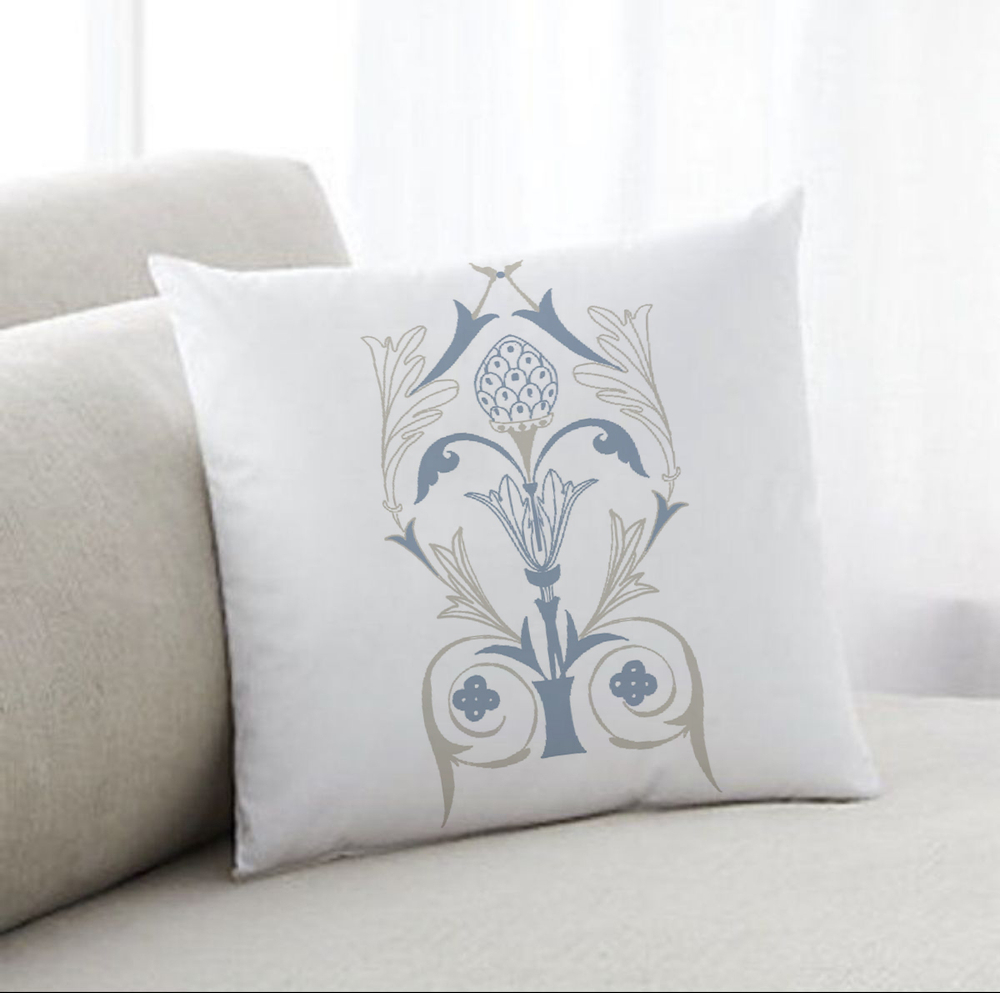 Подушка "Вензель"