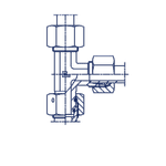 Соединение PNL DS16 24х1.5 (нерж.)