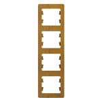 GLOSSA 4-постовая РАМКА, вертикальная, ДУБ