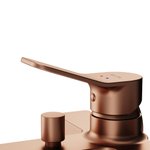 Смеситель для ванны и душа, розовое золото AM.PM X-Joy F85A10044