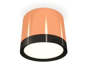 Комплект накладного светильника 1*GX53 XS8122001 PPG/PBK золото розовое полированное/черный полированный(C8122, N8113)DIY System Complects Ambrella