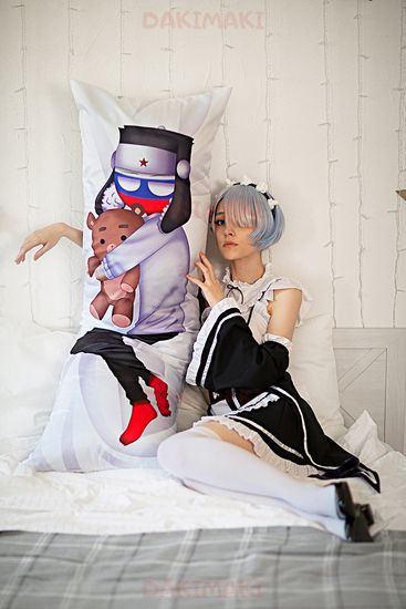 Дакимакура Россия CountryHumans арт. 0556