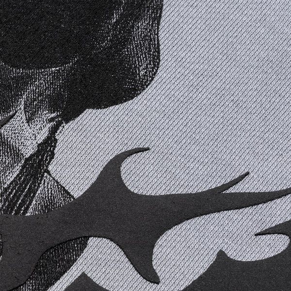 Худи «Grime» Garment-Dyed Distressed Hoodie - фото 5