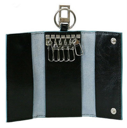 Ключница Piquadro Blue Square PC1397B2/N черный натур.кожа