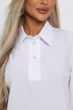 Блуза Искра (белая) Б14736-3М LT Collection