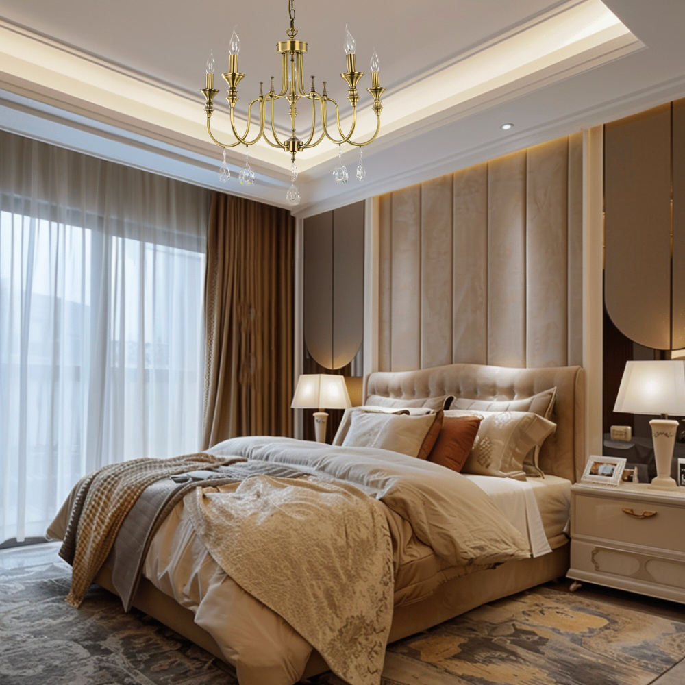 Citilux Рига CL437153 Люстра подвесная Бронза