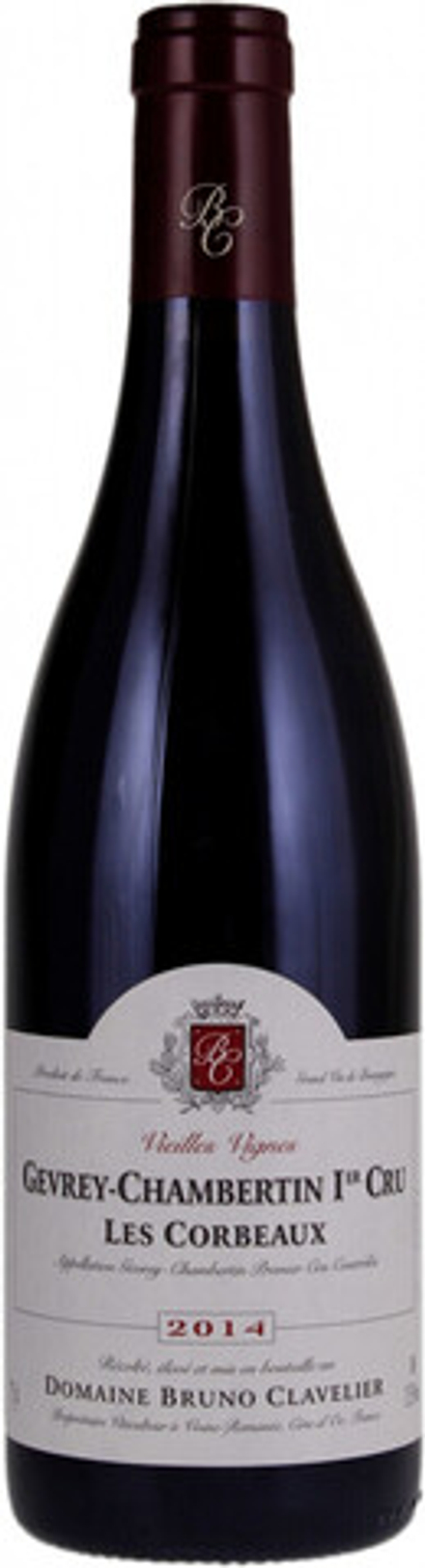Вино Domaine Bruno Clavelier Gevrey-Chambertin 1er Cru Les Corbeaux  Vieilles Vignes AOC, 0,75 л.