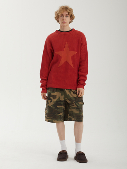 Мужской Свитер Star Jacquard